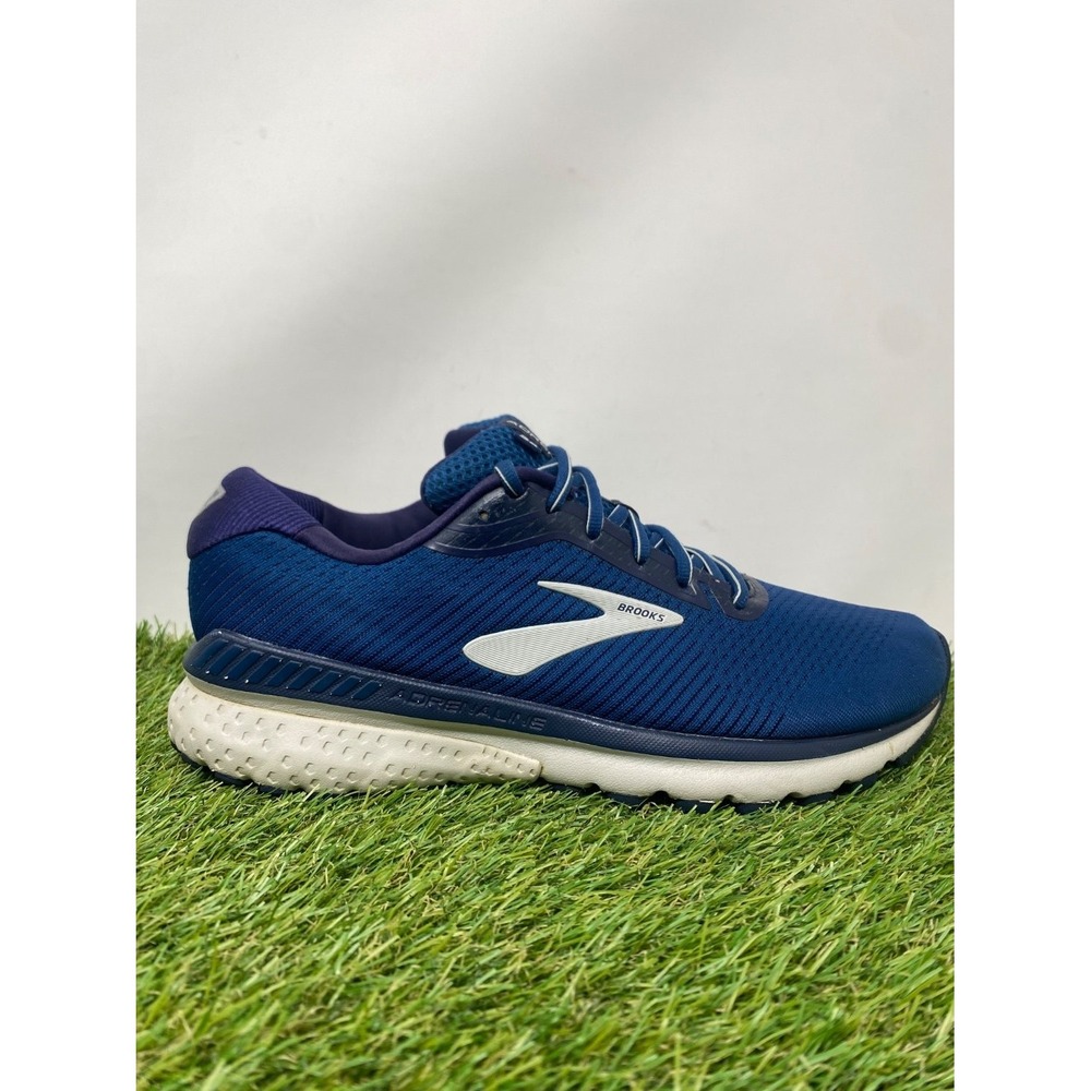 Brooks Adrenaline GTS 20 Shoes Men's 12 Blue Athletic Sneakers Walking Running